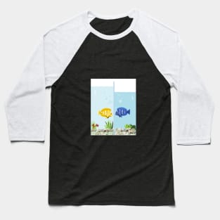 Fish in the aquarium Baseball T-Shirt